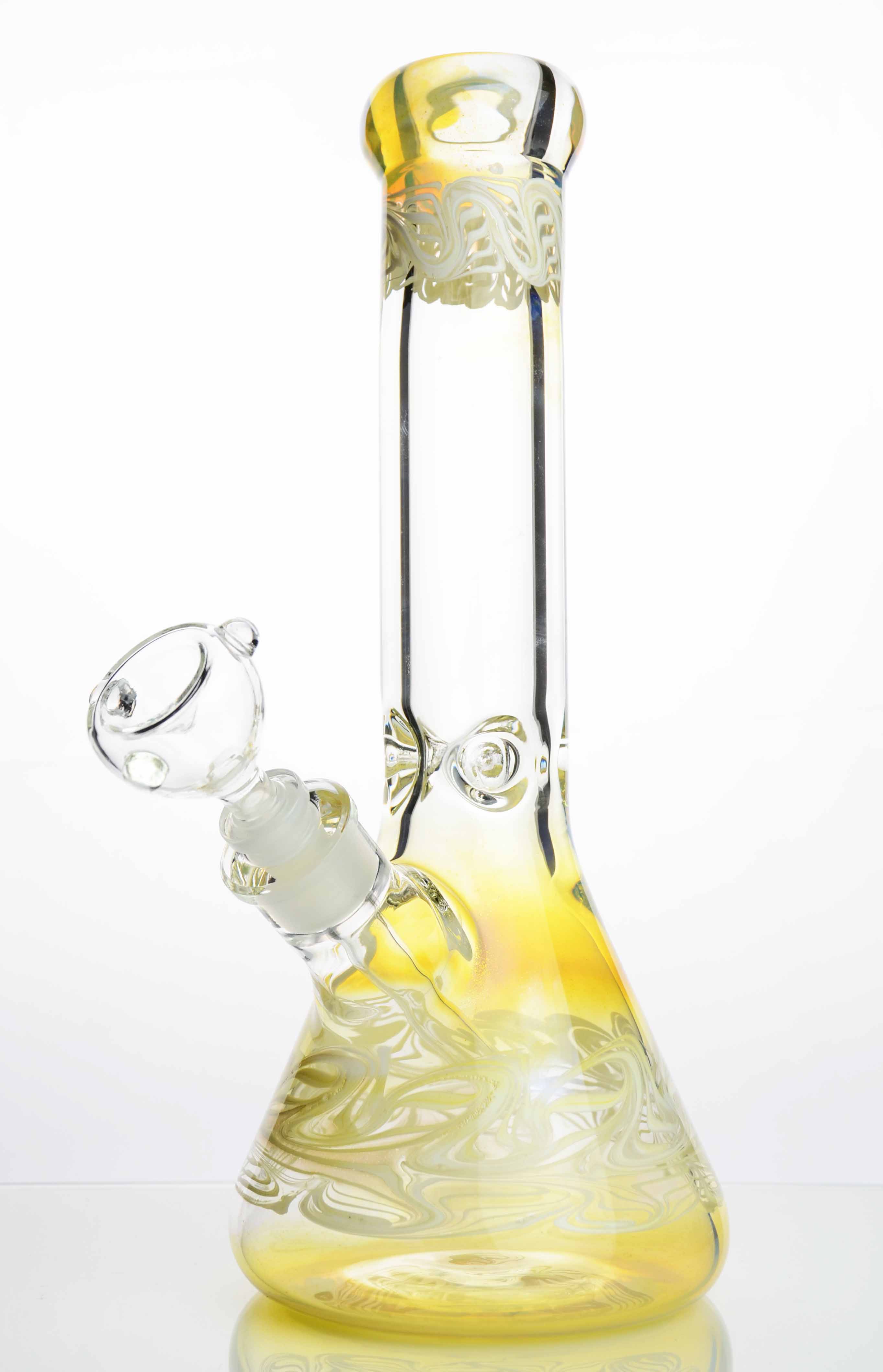 16" American Made Fumed Beaker Glass