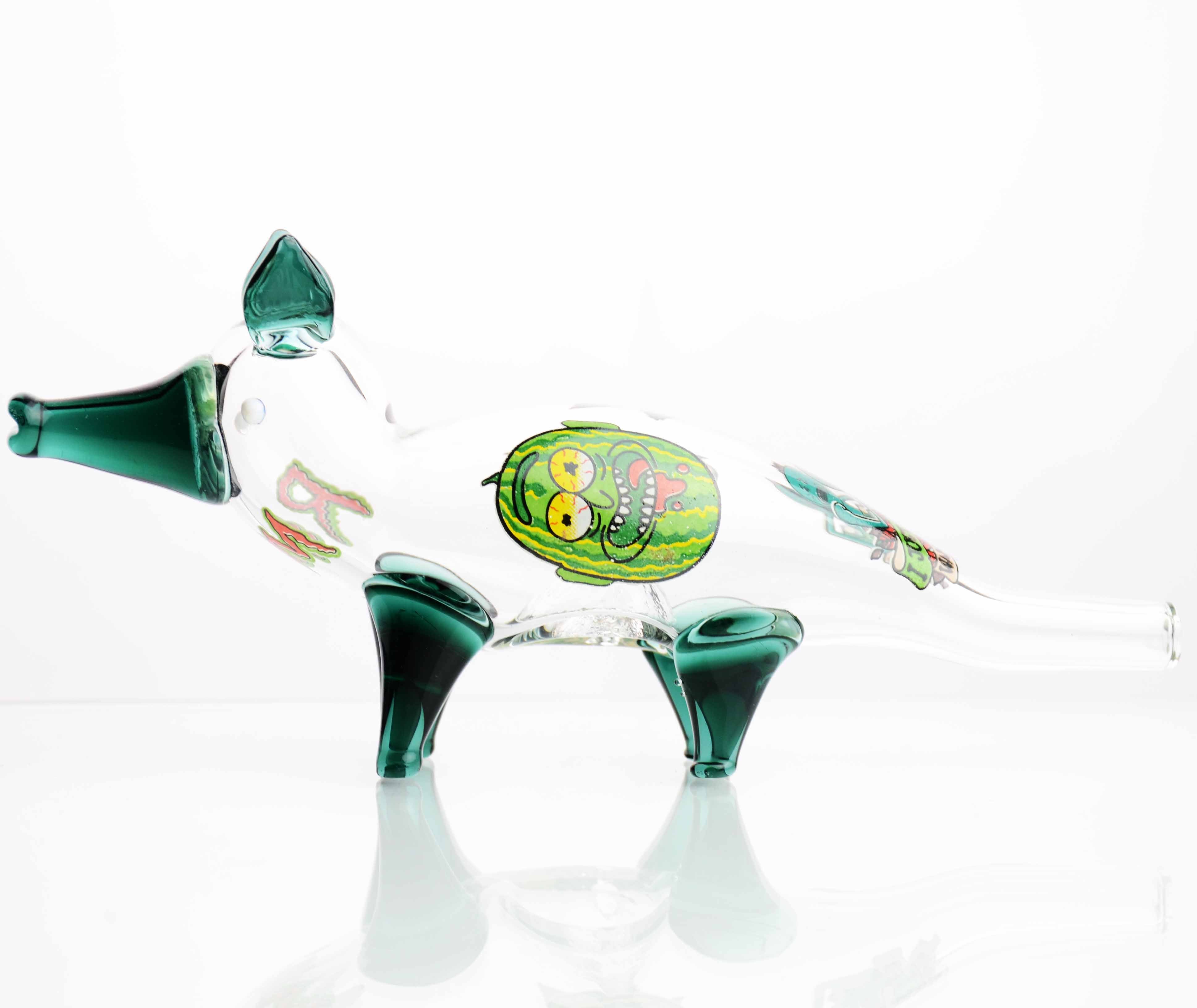 Whimsical Fox Design Herbal Hand Pipe