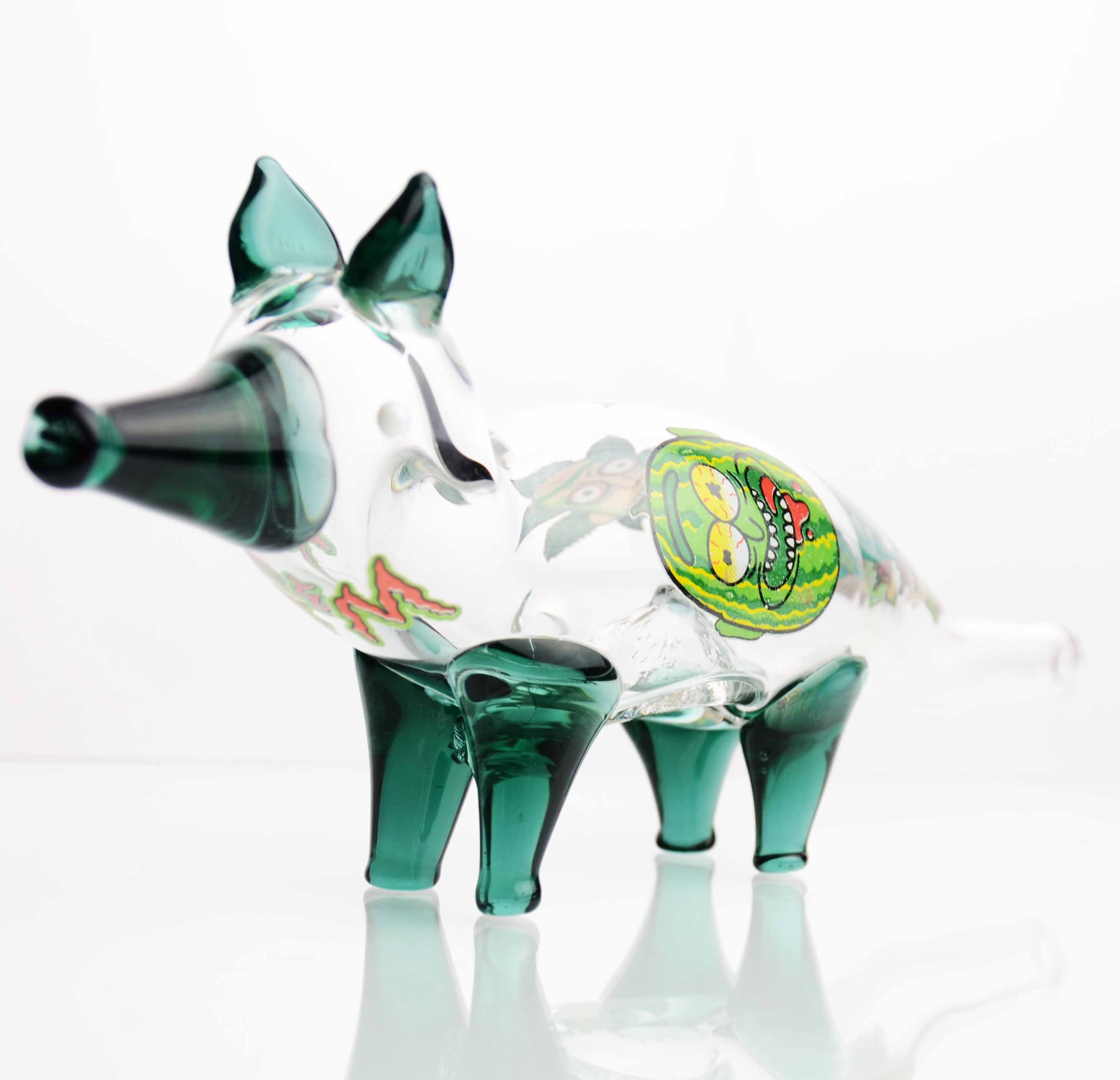 Whimsical Fox Design Herbal Hand Pipe
