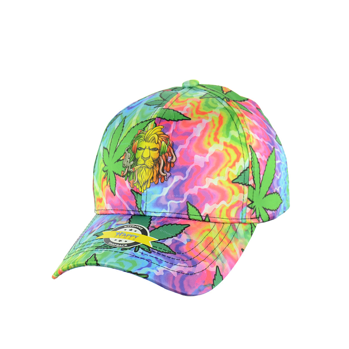 Majestic Lion Baseball Snapback Cap