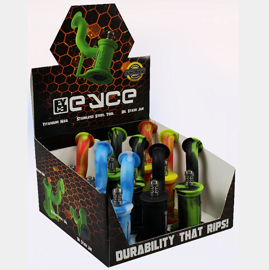 Eyce Portable Silicone Dab Rig & Case