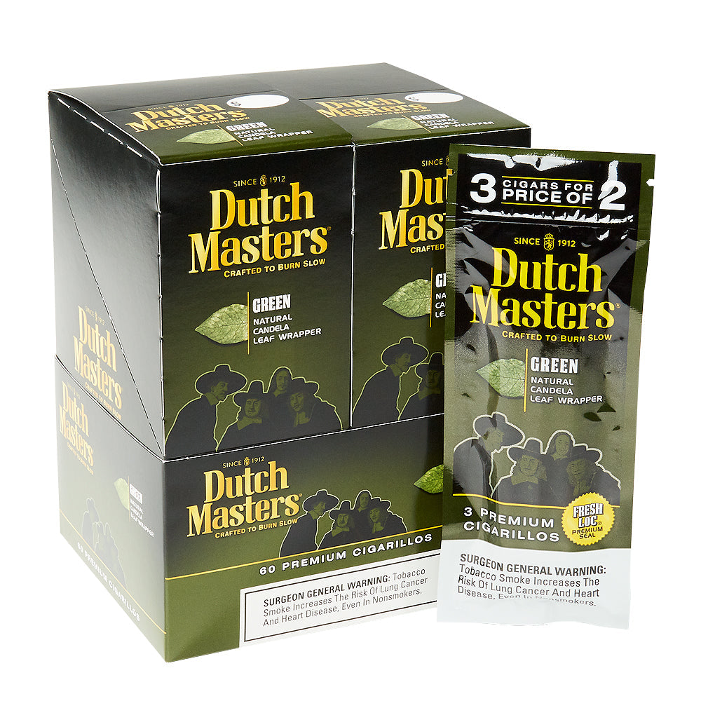 Dutch Master 3For2 Premium Cigarillos - 60 Count, 3 Flavors
