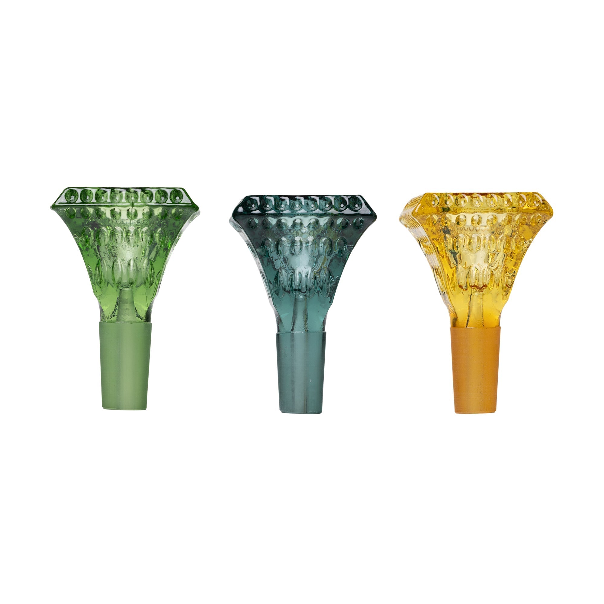Playful Glass Bowls for 14mm Water Pipes