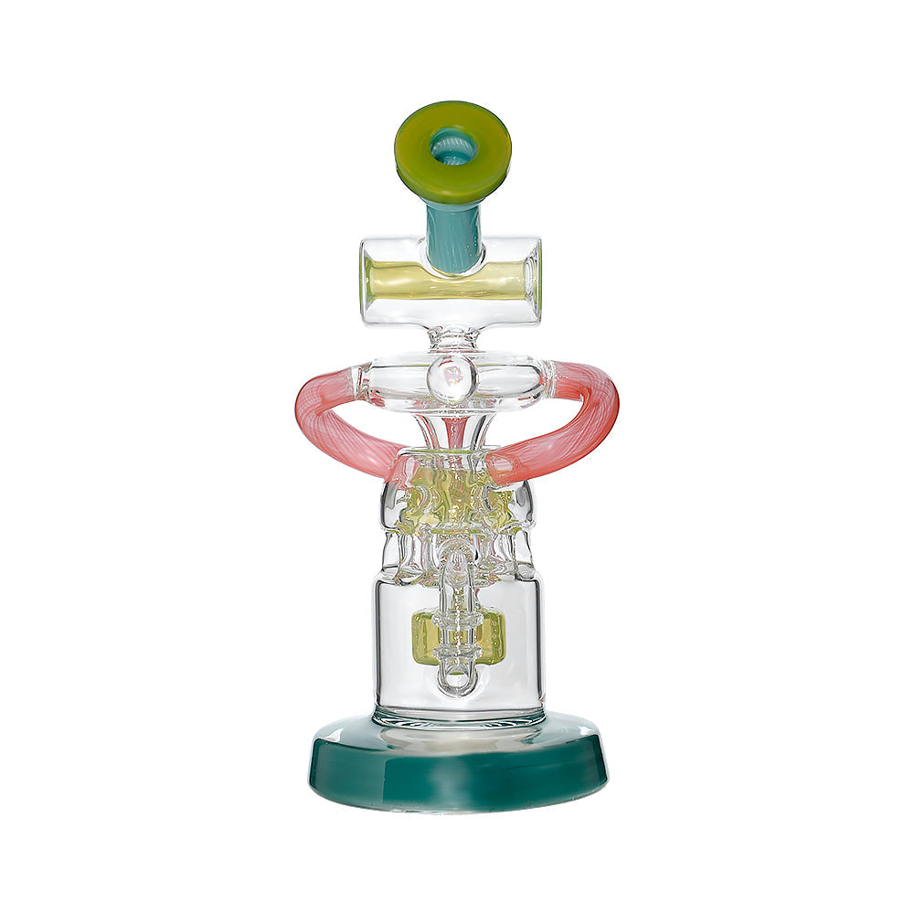 Calibear Gusher Recycler Dual Percolator Dab Rig