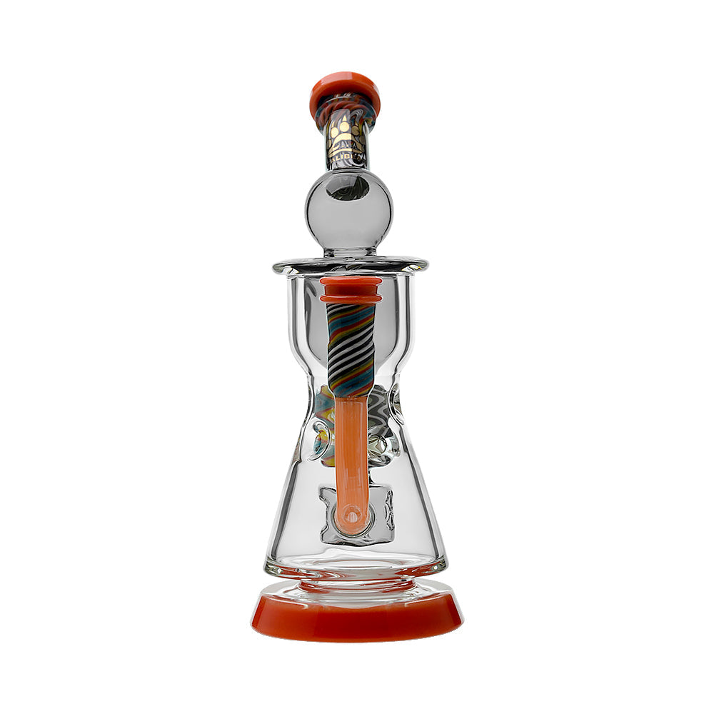 Calibear WigWag Seed Of Life Percolator Incycler Dab Rig