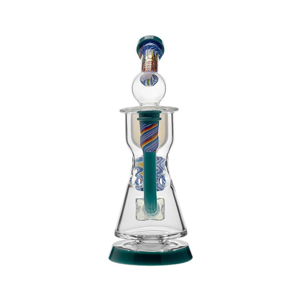 Calibear WigWag Seed Of Life Percolator Incycler Dab Rig