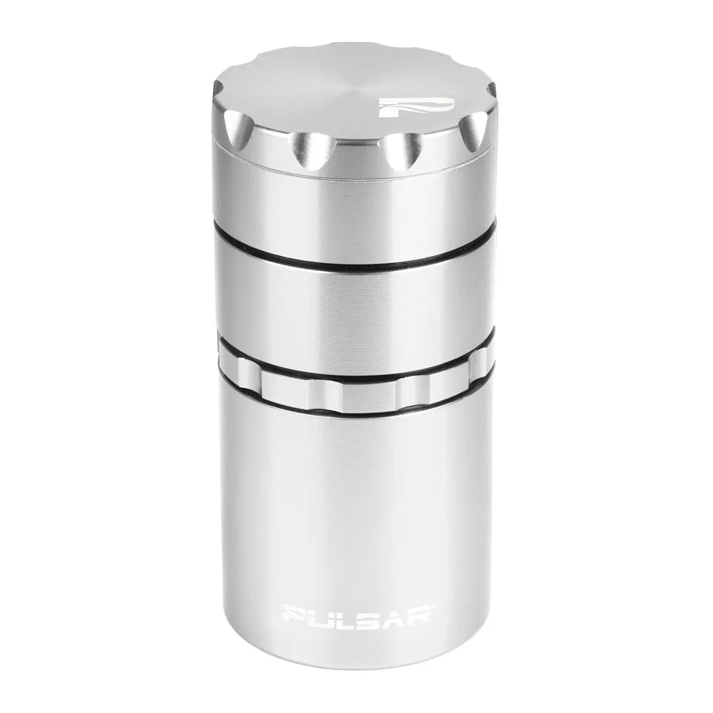Premium Metal Dry Herb Grinder with Storage
