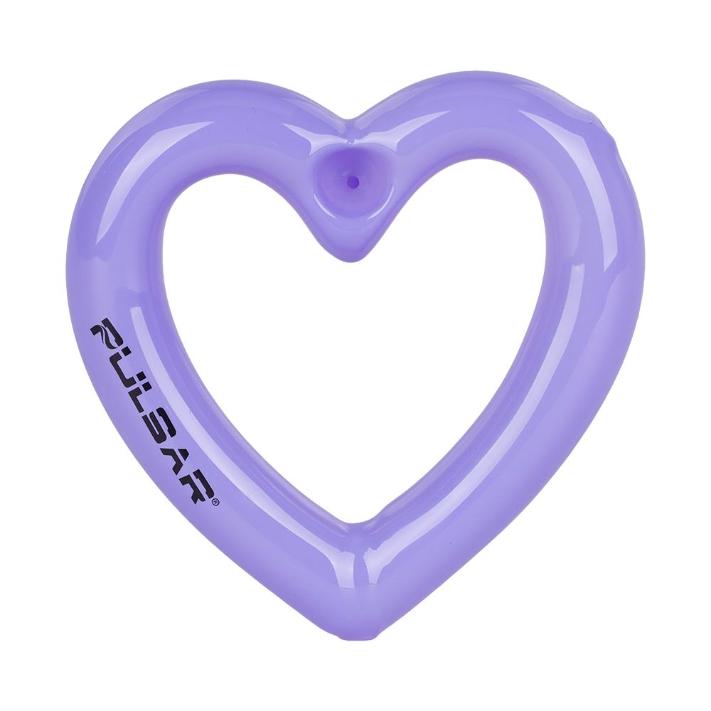 Pulsar Balloon Heart Glass Pipe Set - 4.5 Inch