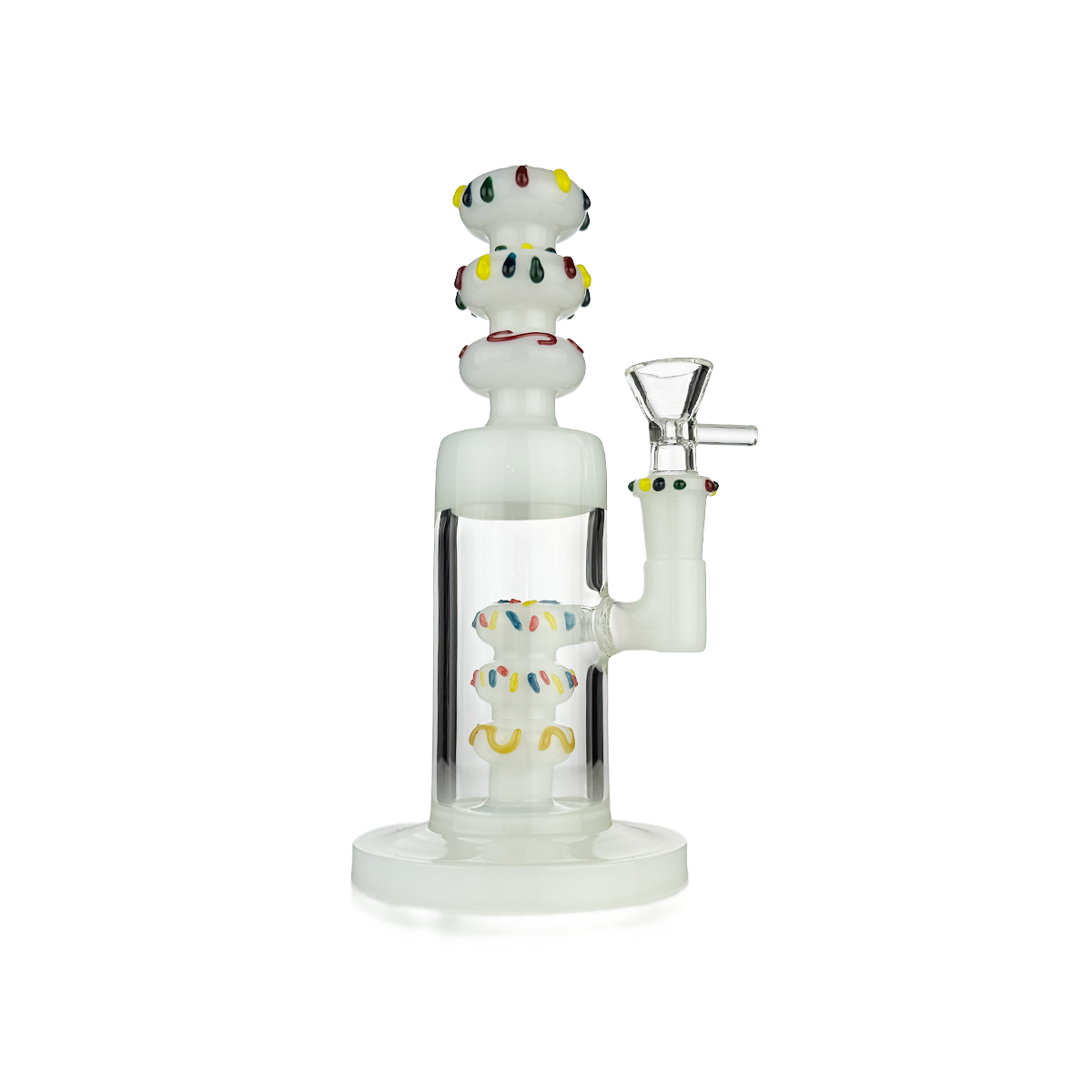 Premium 9-Inch Glass Water Pipe with 14mm Bowl