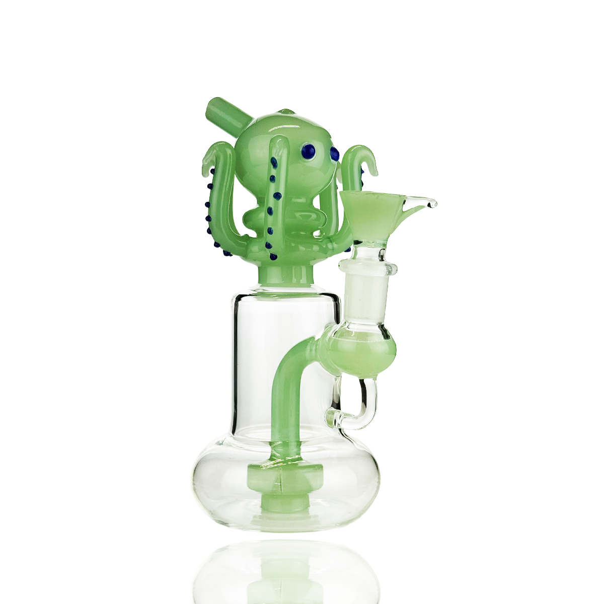 Octopus Percolator Water Pipe Rig - 8 Inch