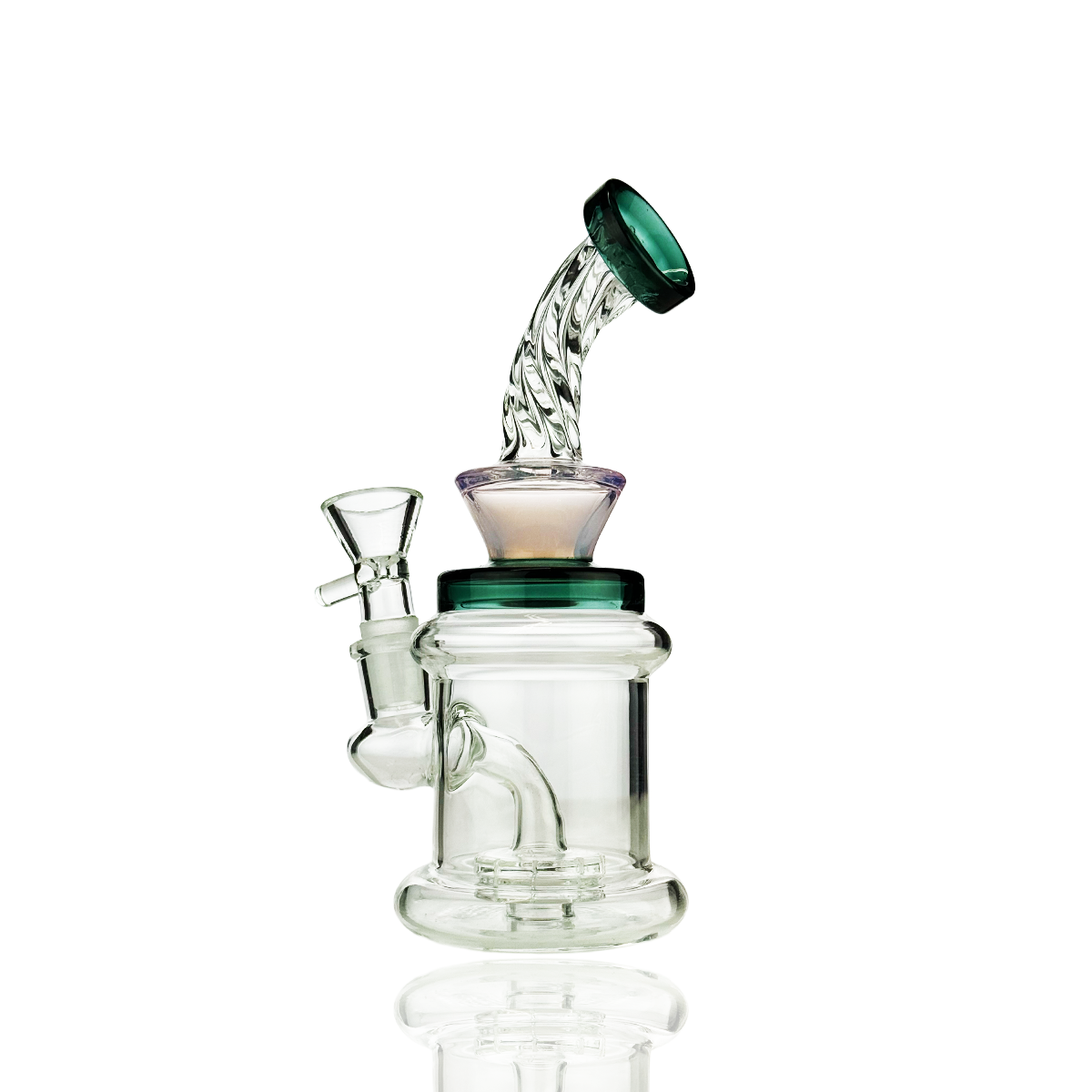 7-Inch Compact Twist Neck Water Pipe