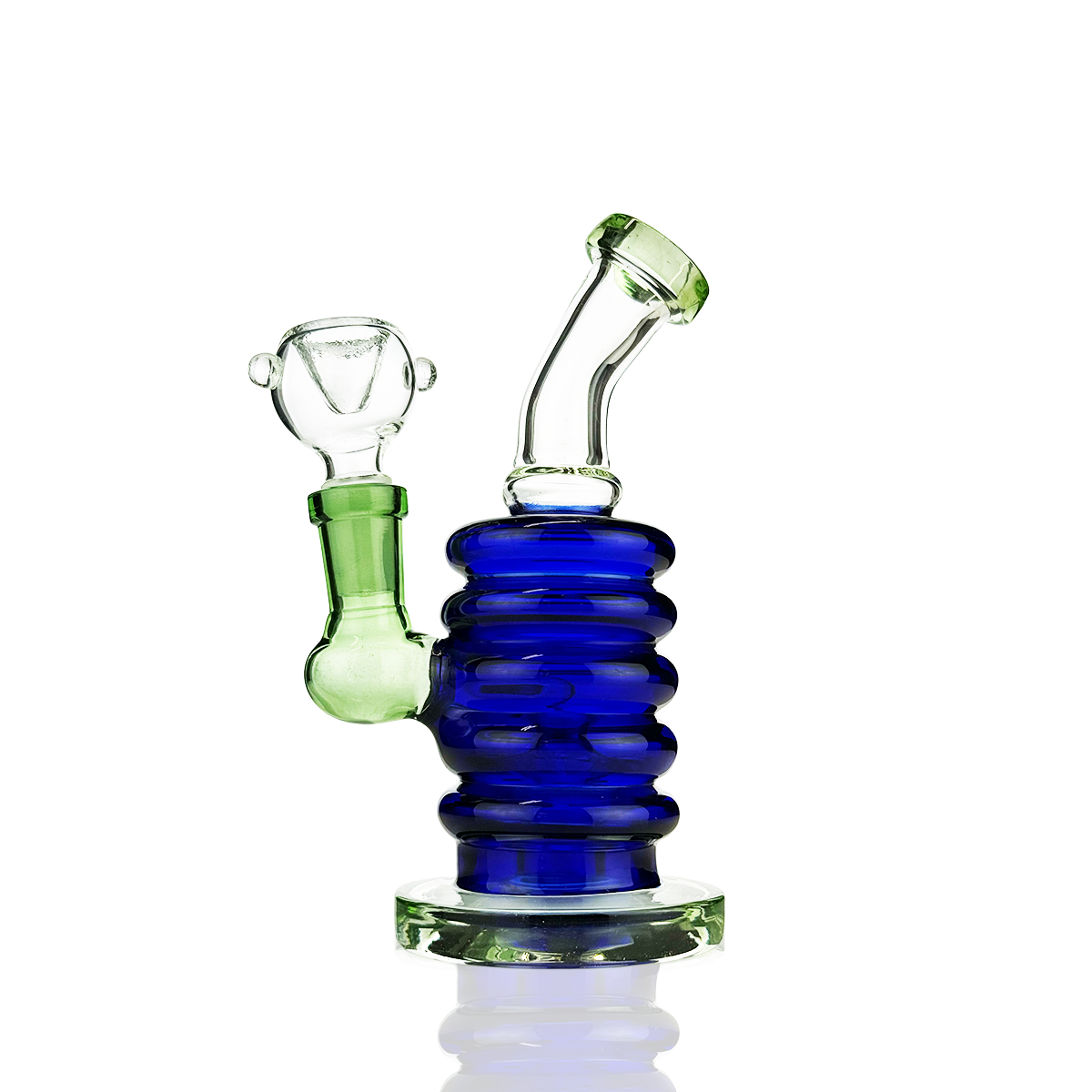 6" Color Tube Ring Body Water Pipe