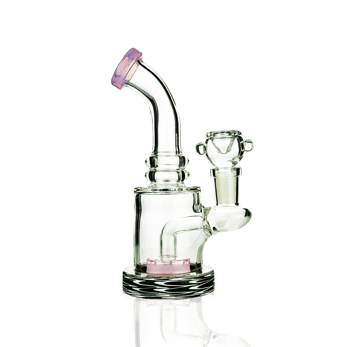 Compact Slime Shower Water Pipe with 14mm Bowl