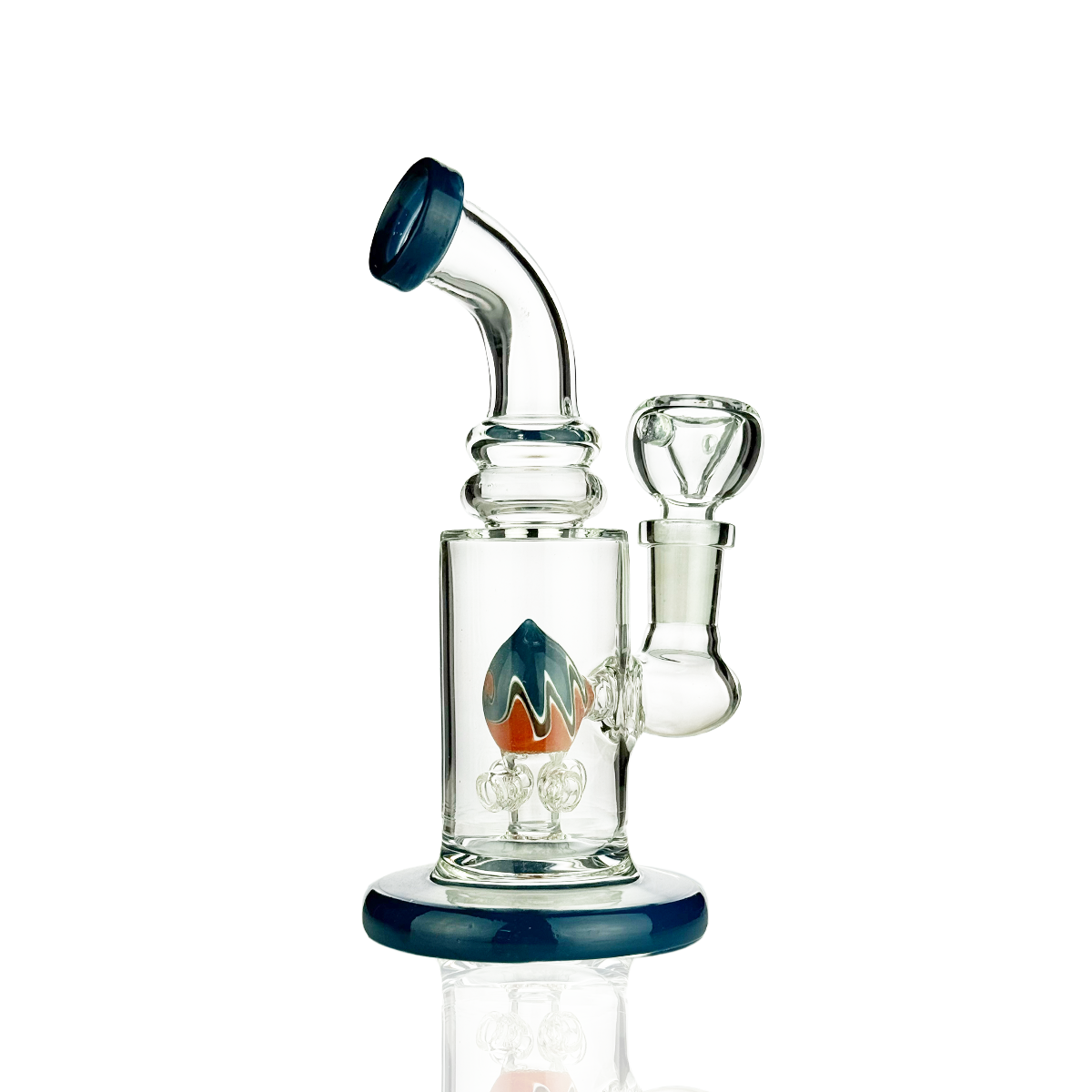 7-Inch Rod Color Shower Water Pipe with 14mm Bowl