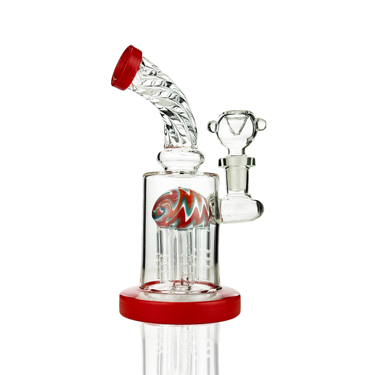 7-inch Tree Perc Water Pipe with Reversal Dome
