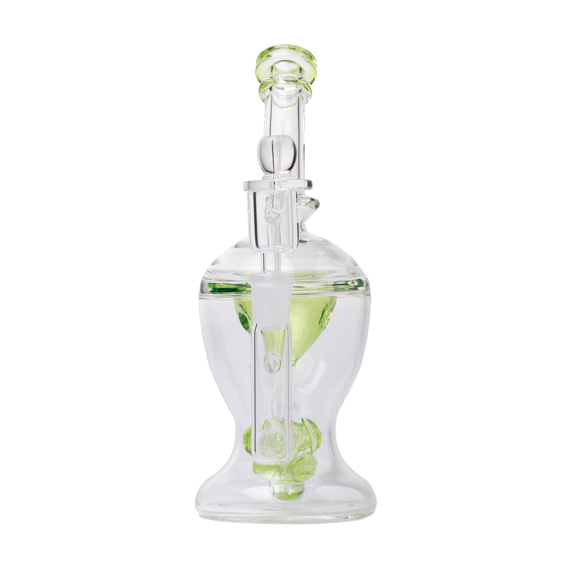 Nuke Glass Dab Rig with Mushroom Cloud Perc