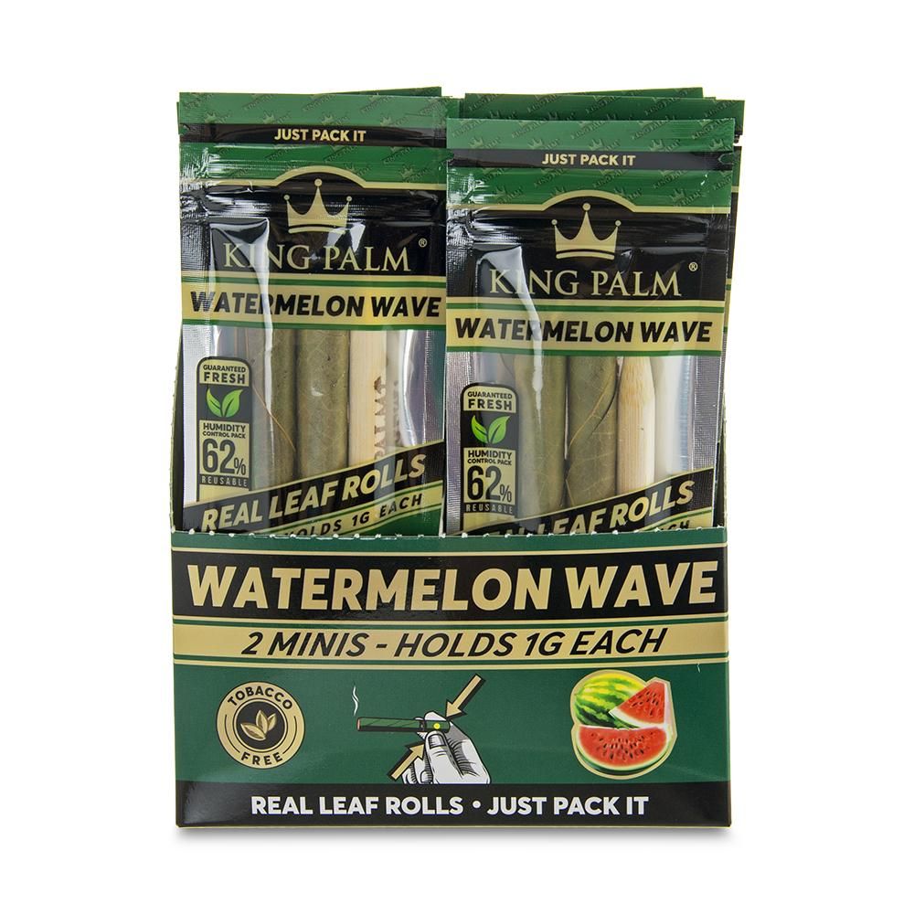 King Palm Watermelon Mini Wraps - 20 Pack
