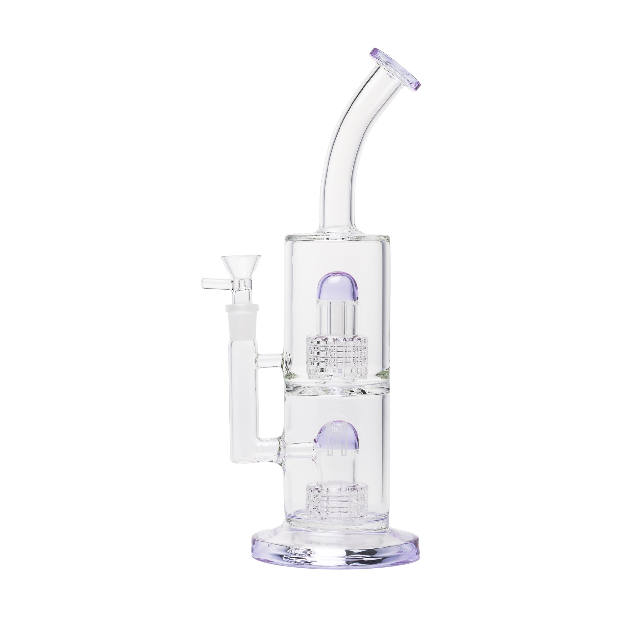Morpheus Dual Perc Borosilicate Water Pipe