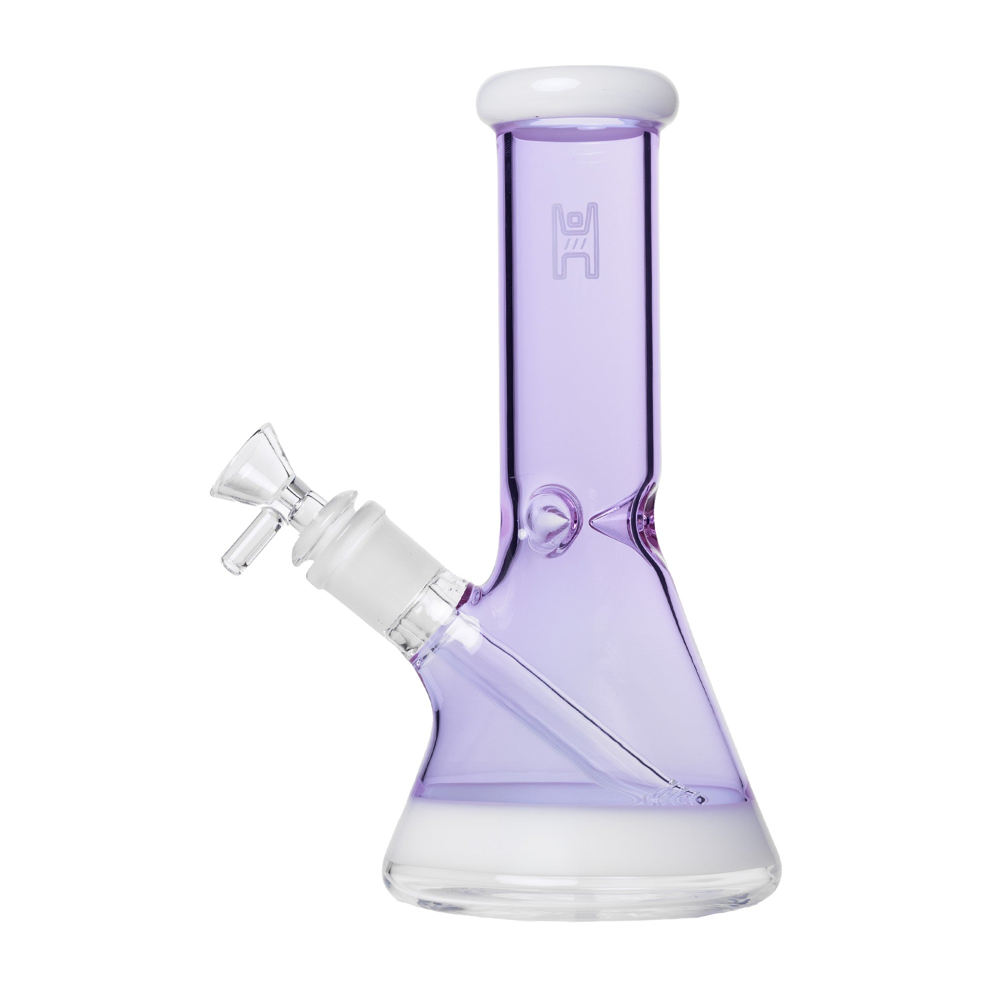 Compact 9-Inch Borosilicate Beaker Pipe