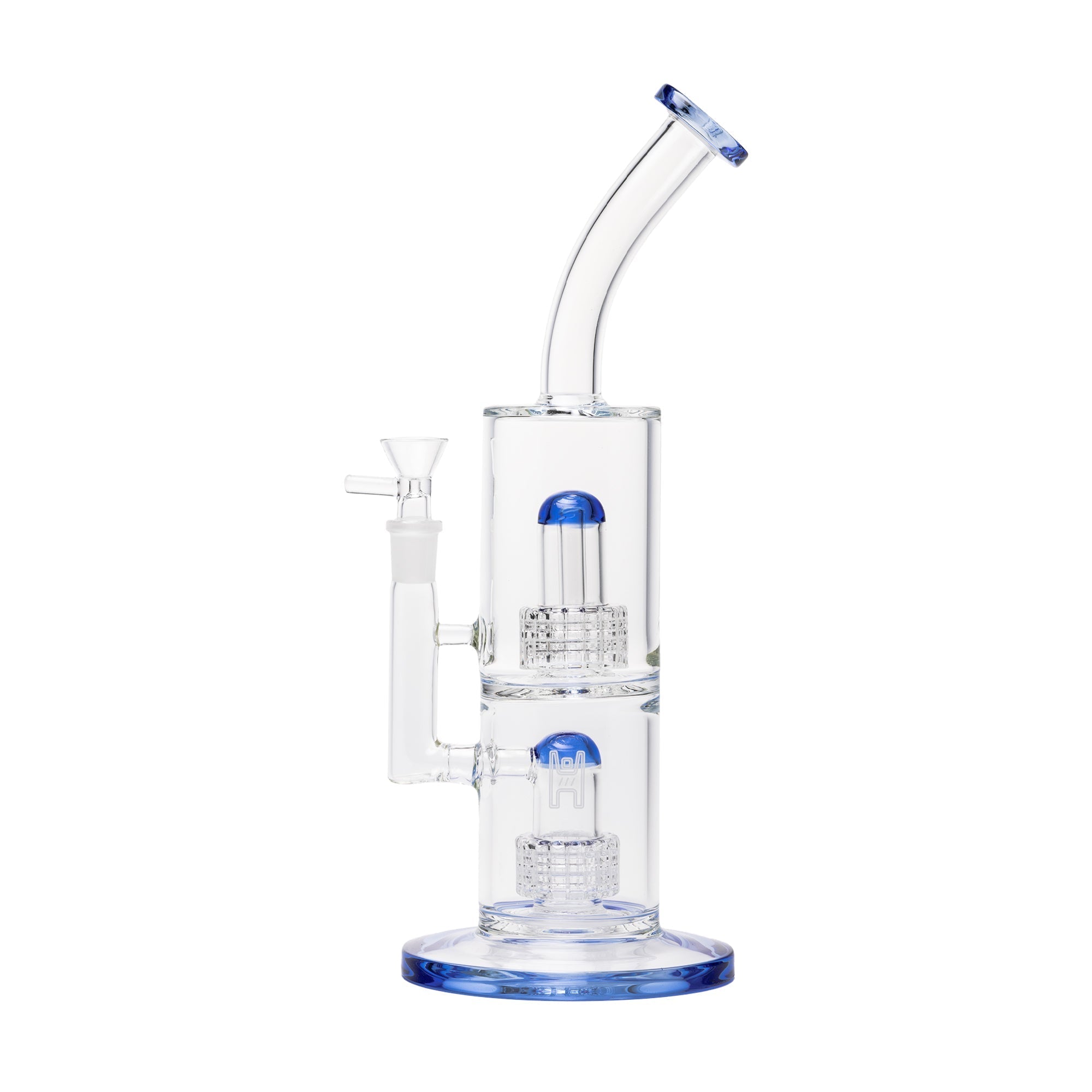 Morpheus Dual Perc Borosilicate Water Pipe