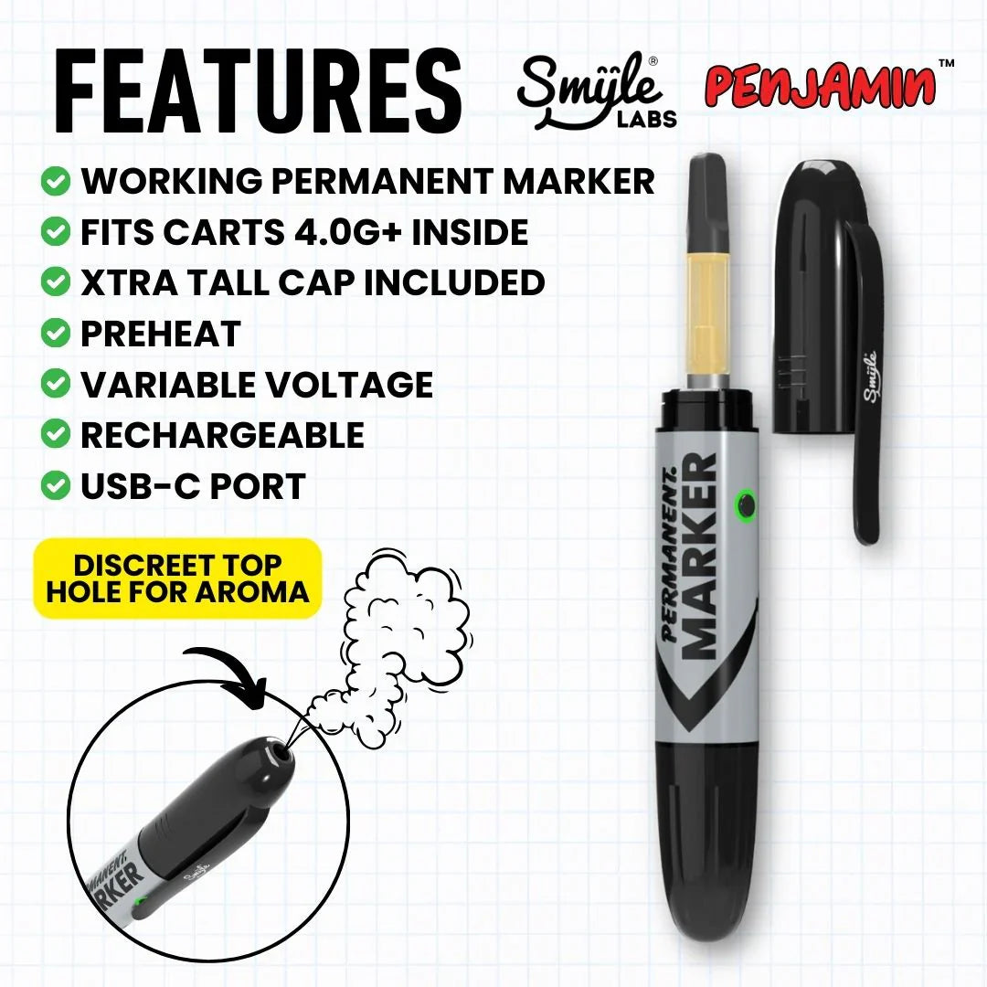 Penjamin Permanent Marker Stealth Cartridge Battery