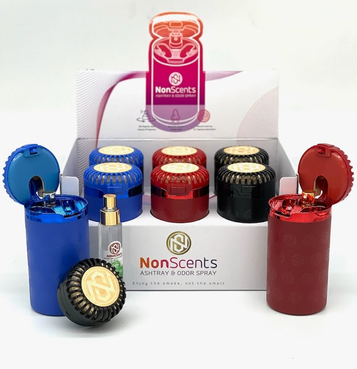 Premium Odor-Control Ashtray Set