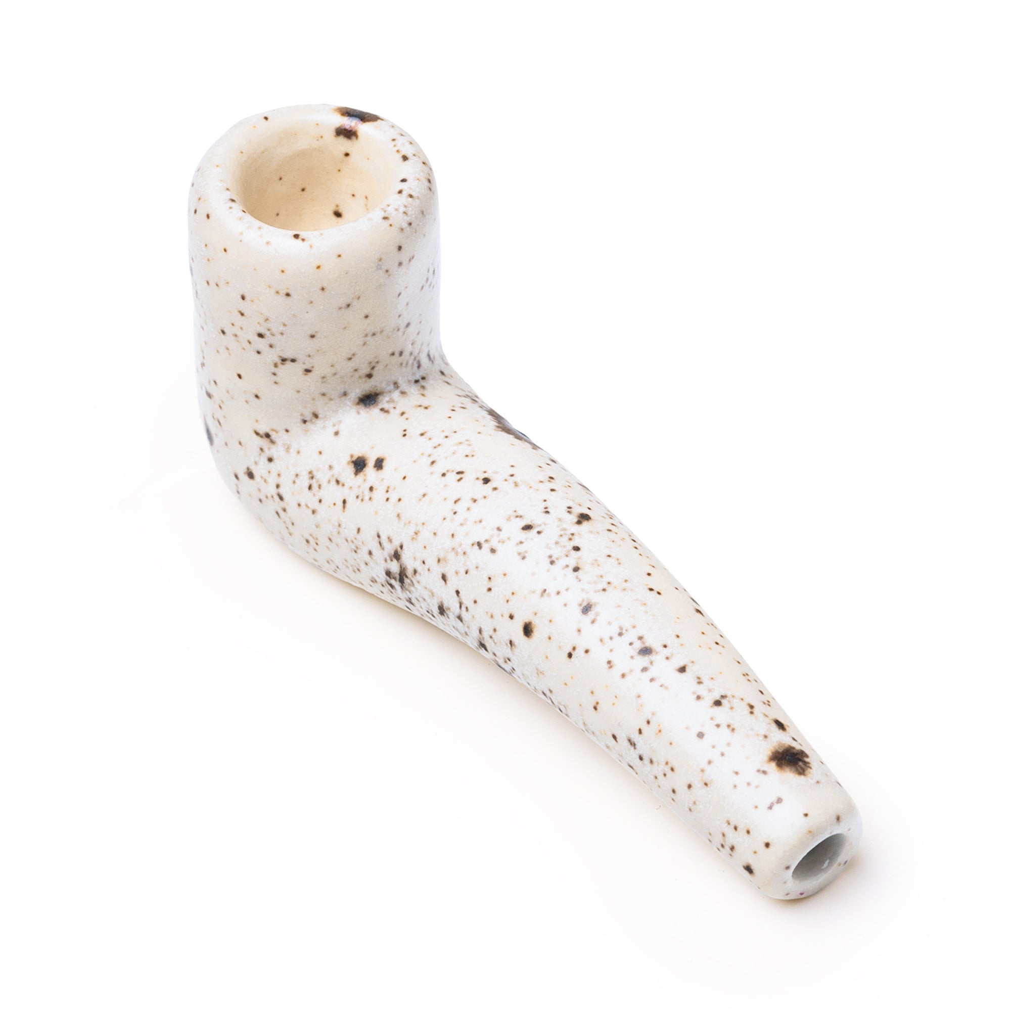 Artisan Mini Ceramic Sherlock Pipe by Stoned Potter