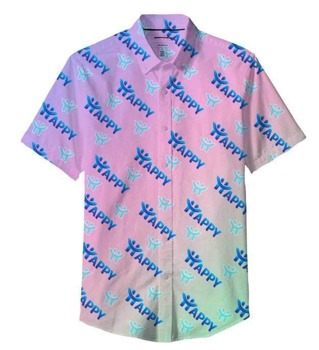Vibrant Gradient Shirt Pack - 5-Piece Set