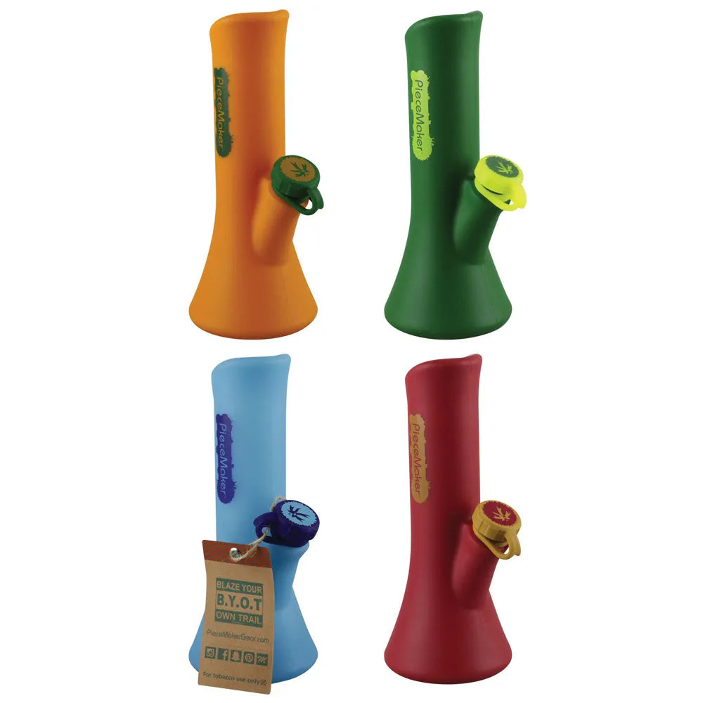 KaliGo Silicone Water Pipe - Durable 8.5-Inch Design