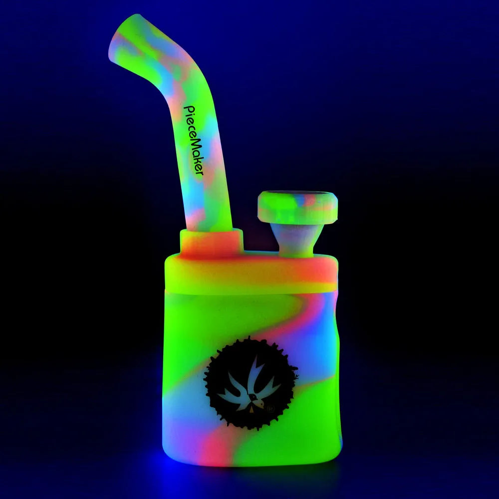 Collapsible Silicone Water Pipe with Hex TEK Diffusion