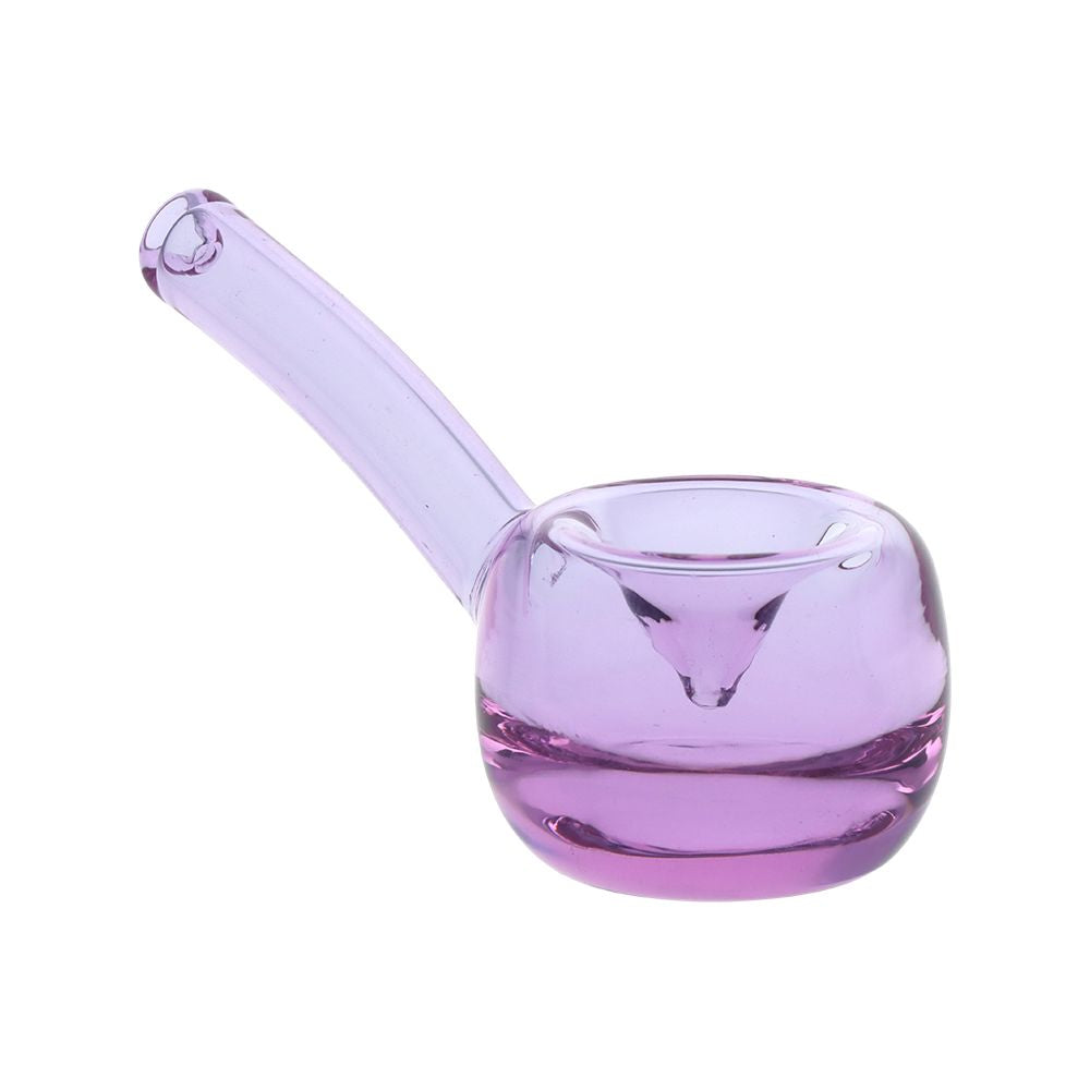 Curved Glass Hammer Pipe - 4 Inch
