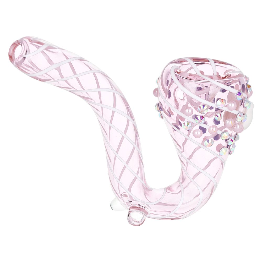 Whimsical Kitty Sherlock Glass Pipe