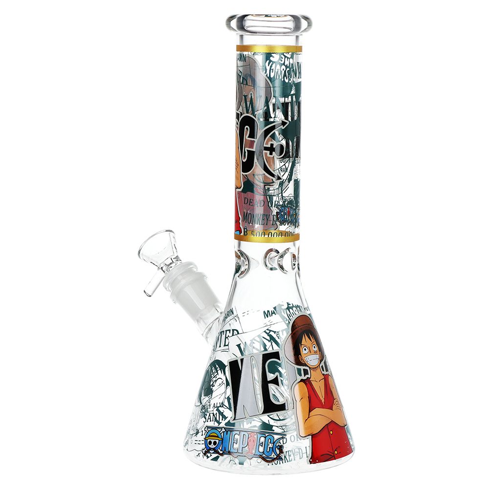 One Treasure Anime Beaker Bong with Ice Pinch