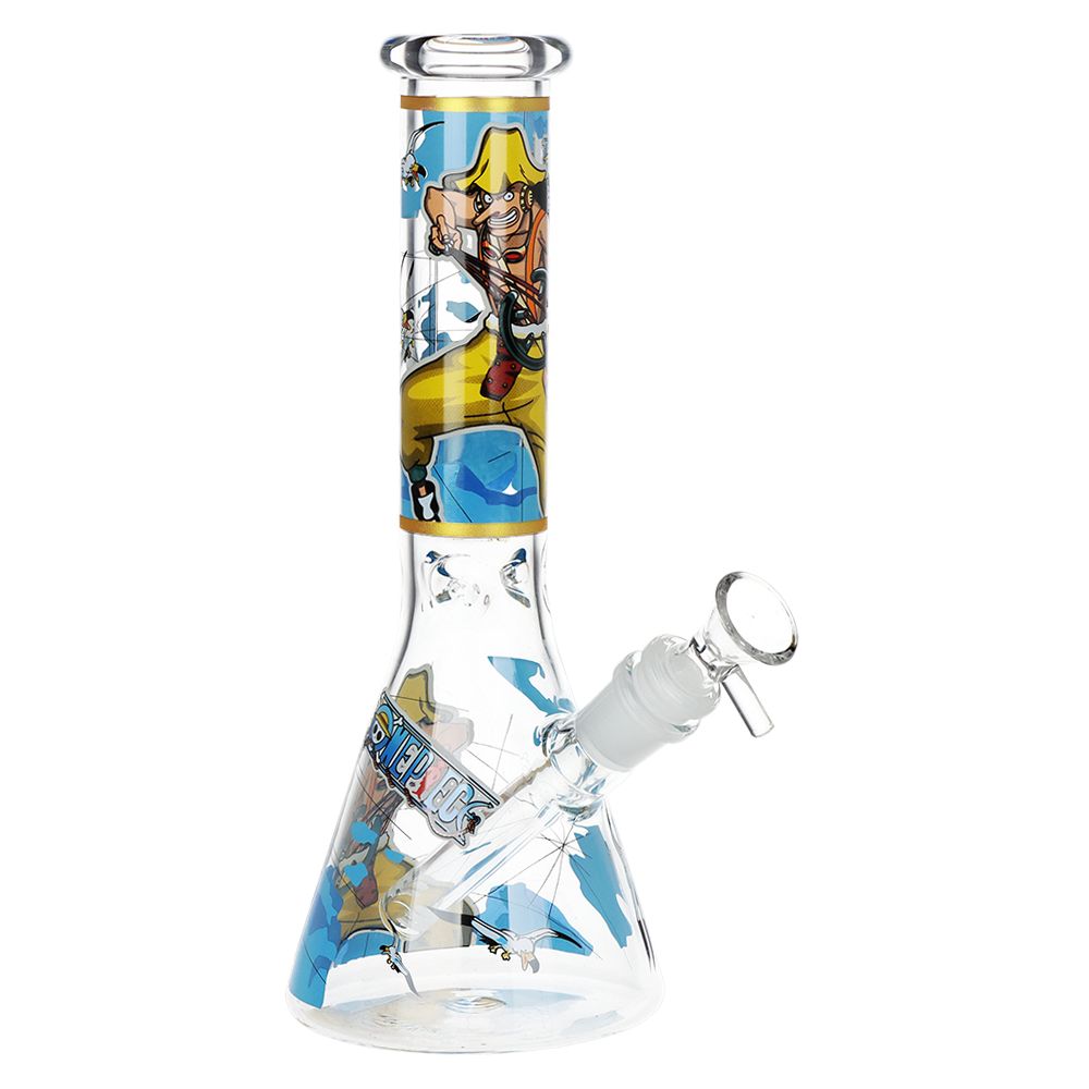 One Treasure Anime Beaker Bong with Ice Pinch