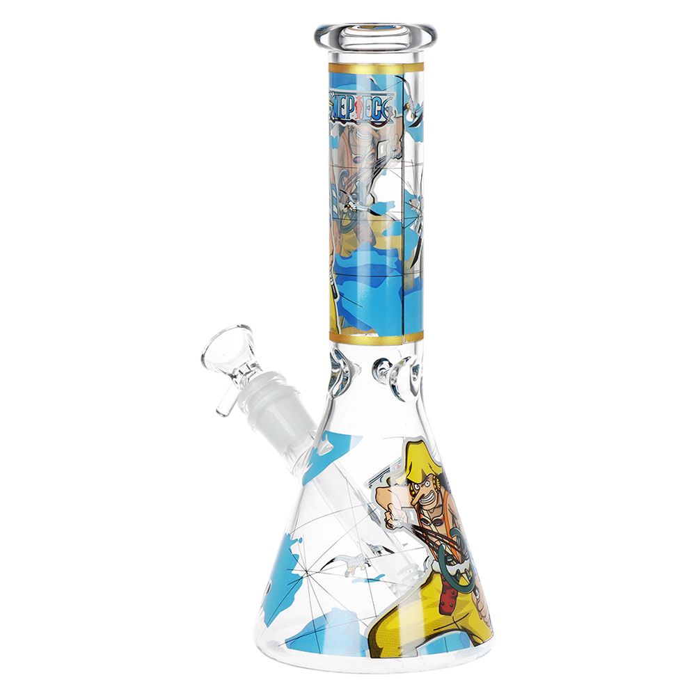 One Treasure Anime Beaker Bong with Ice Pinch