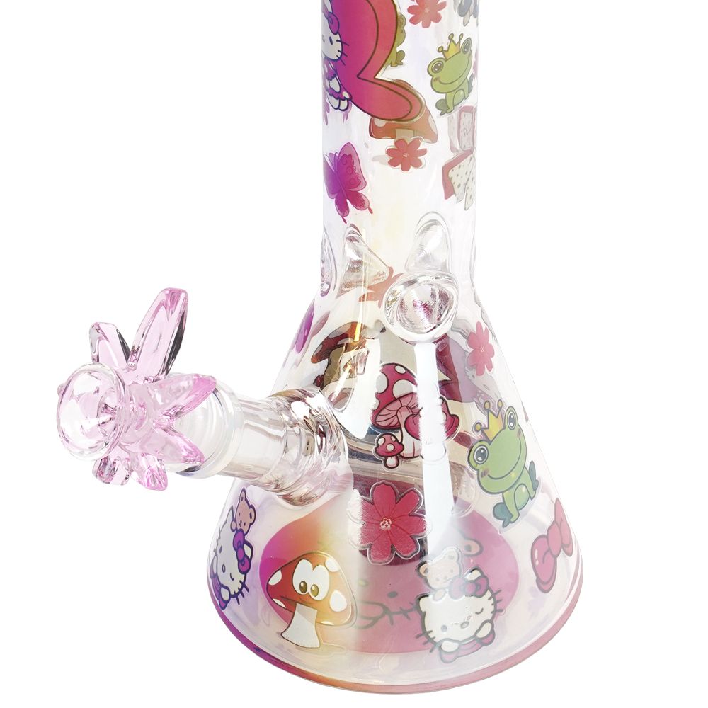 Party Kitty Electroplated Beaker Water Pipe