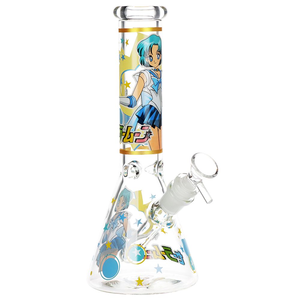 Anime Art Beaker Water Pipe - 10 Inch