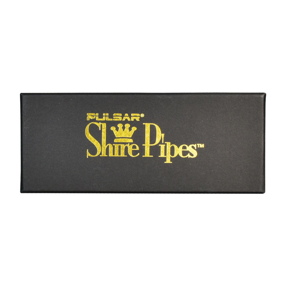 Shire Collection Bent Ebony Cherry Wood Pipe