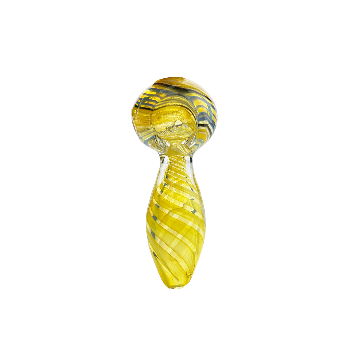 Artisan 3-Inch Fumed Glass Spoon Pipe