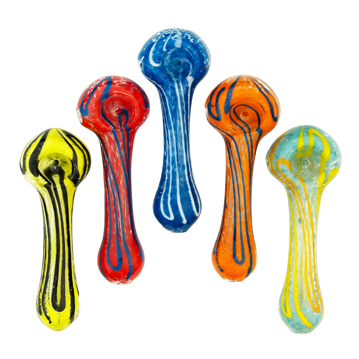 Artisan 4-Inch Twisting Glass Hand Pipe