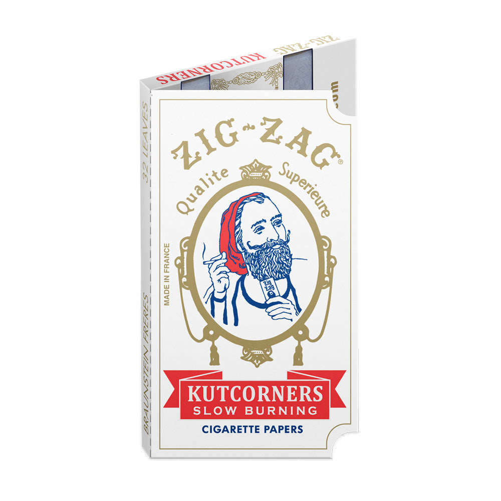 Zig Zag Cut Corner Rolling Papers – image 1