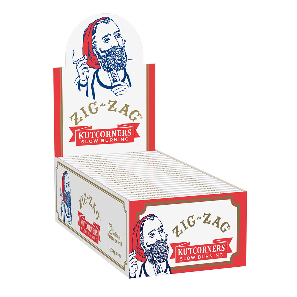 Zig Zag Cut Corner Rolling Papers – image 2