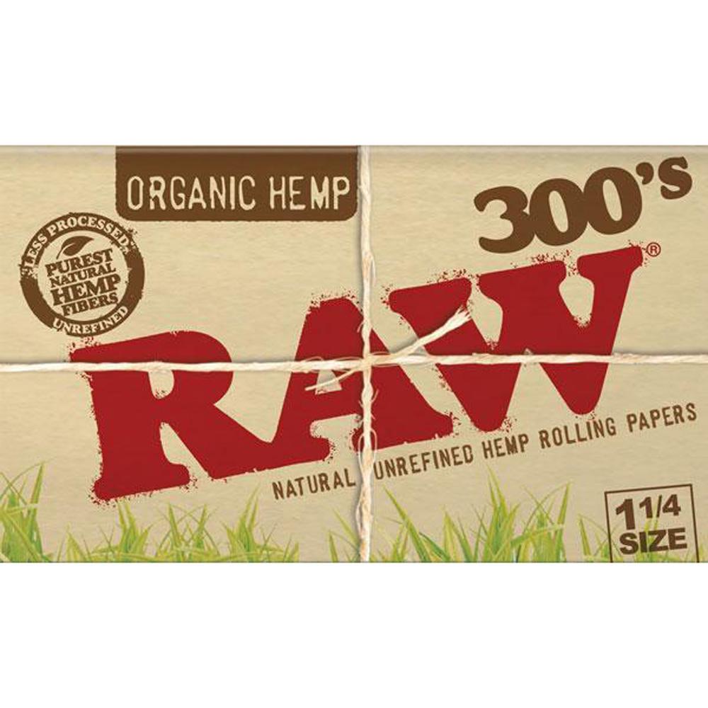 RAW Organic Hemp 300-Count Rolling Papers
