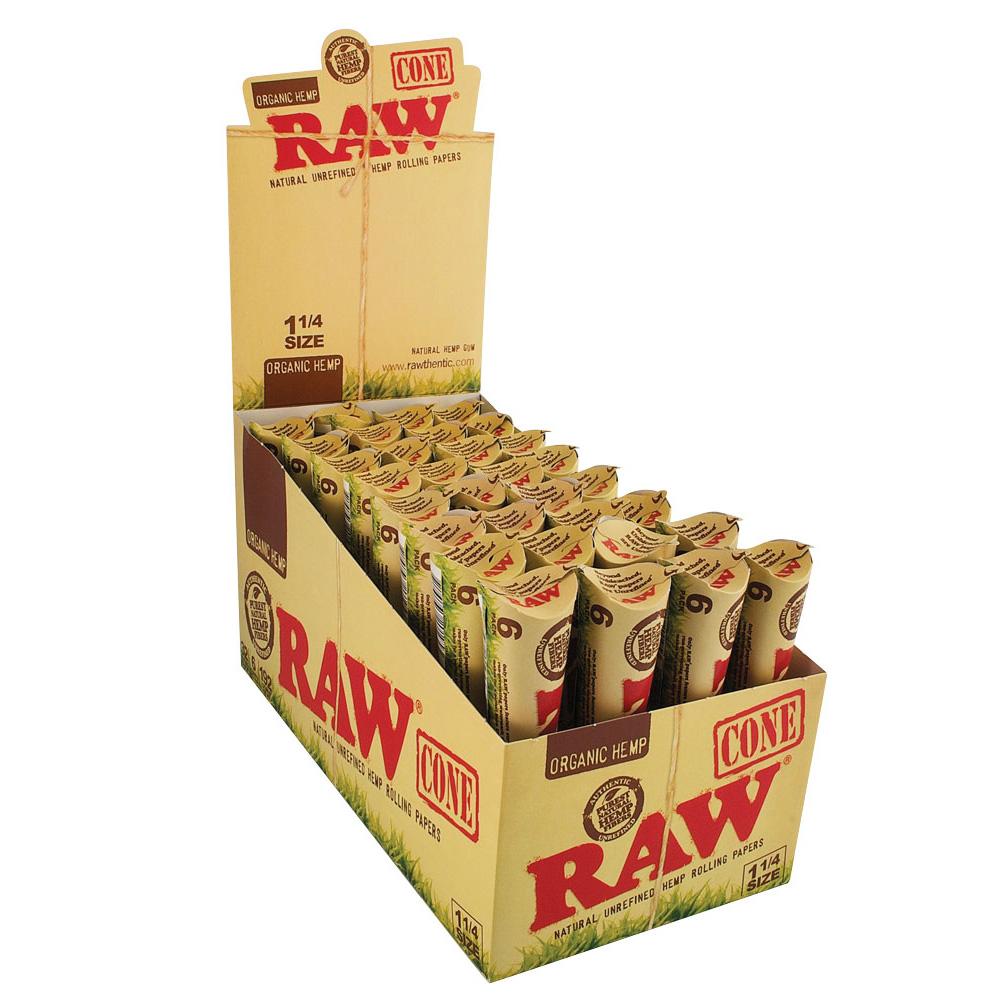 RAW Organic Hemp Pre-Roll Cones