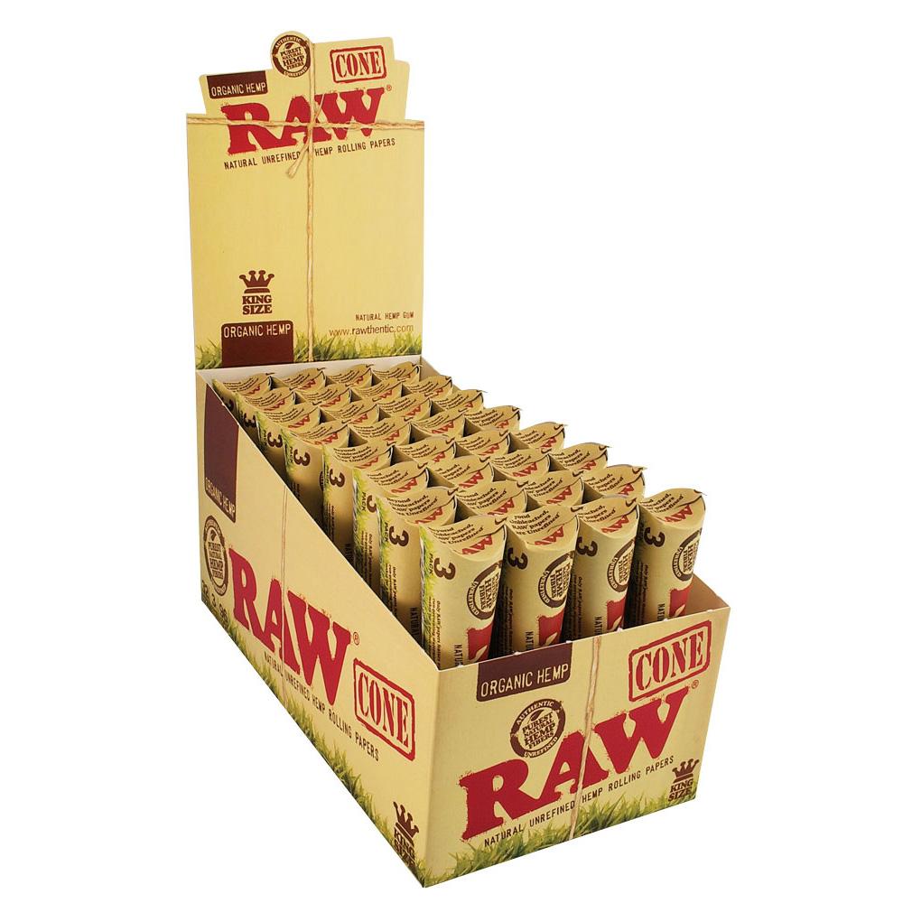 RAW Organic Hemp Pre-Roll Cones