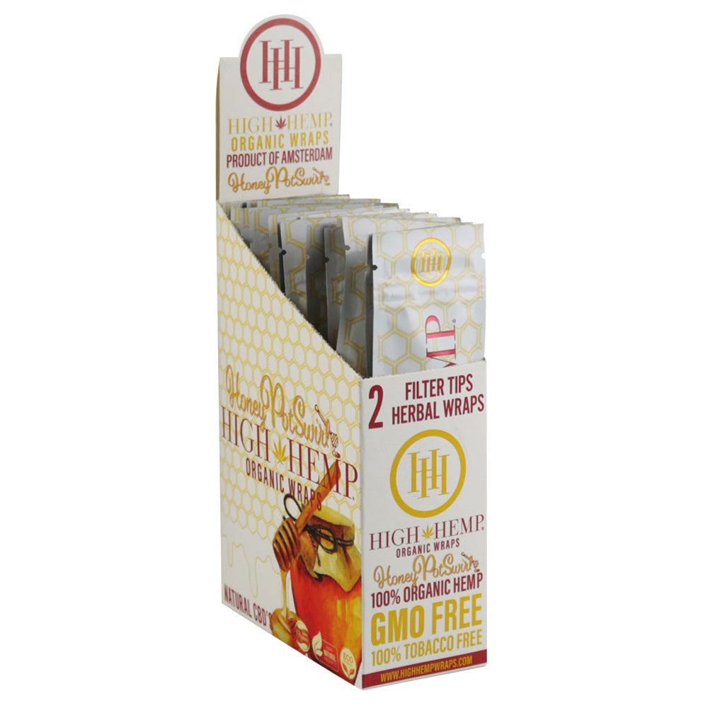 25PC DISP - High Hemp Organic CBD Wraps - 2pk – image 9