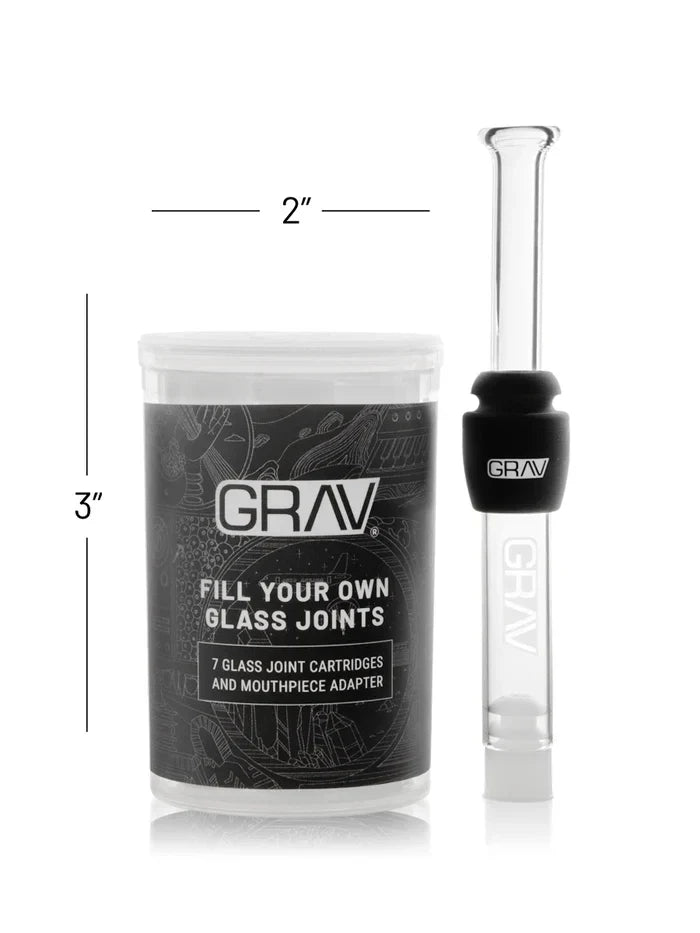 GRAV Fill-Your-Own Glass Joints – 7-Pack – image 2