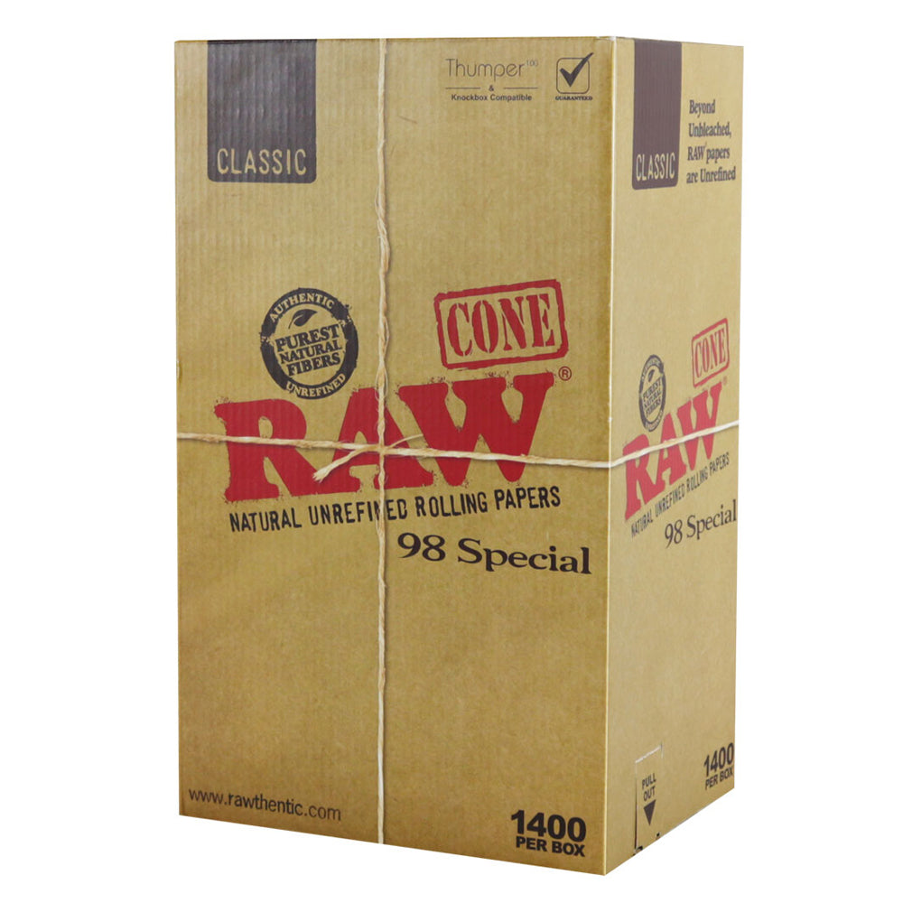 RAW Classic 98 Special Pre-Rolled Cones Bulk