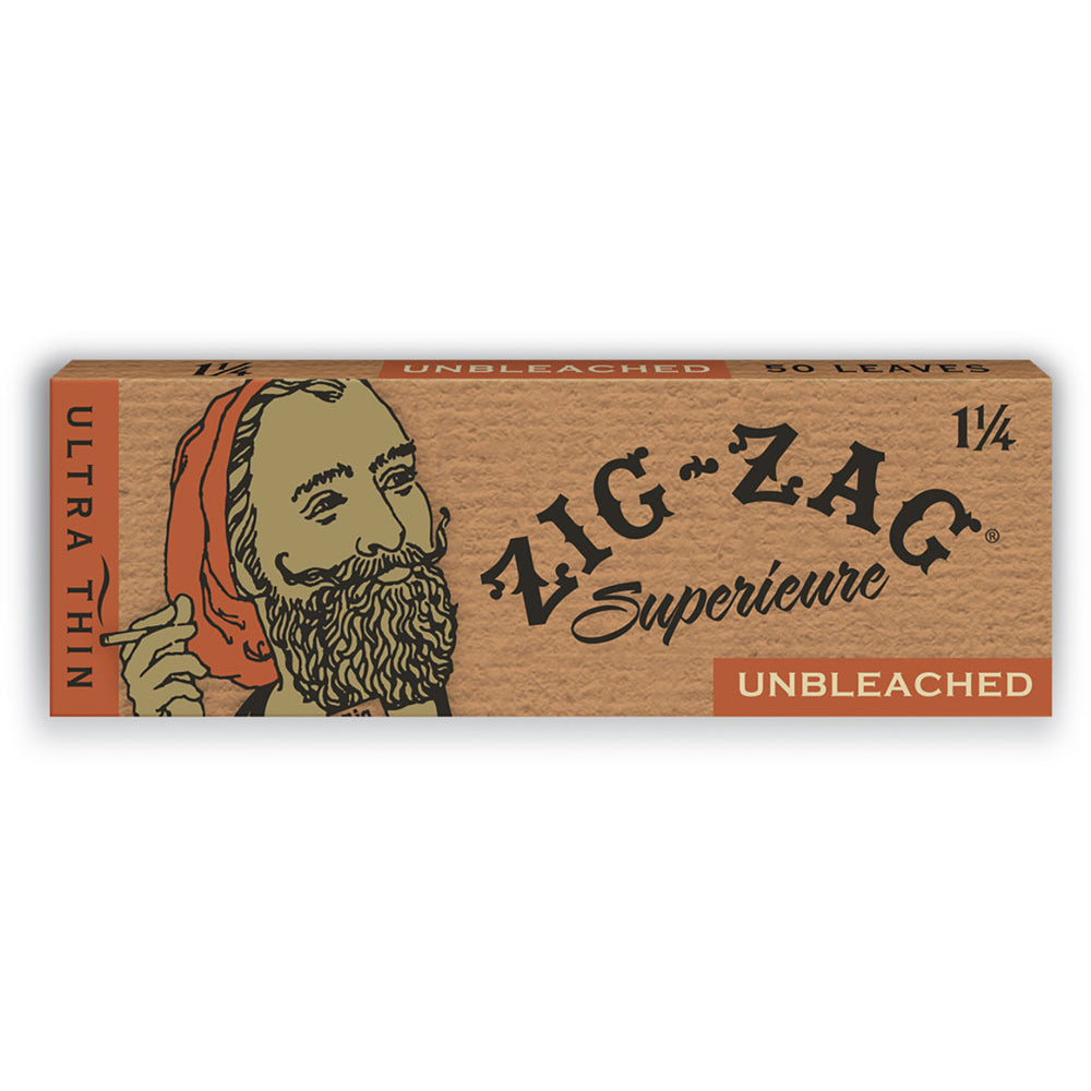 Zig Zag Unbleached Rolling Papers – image 1