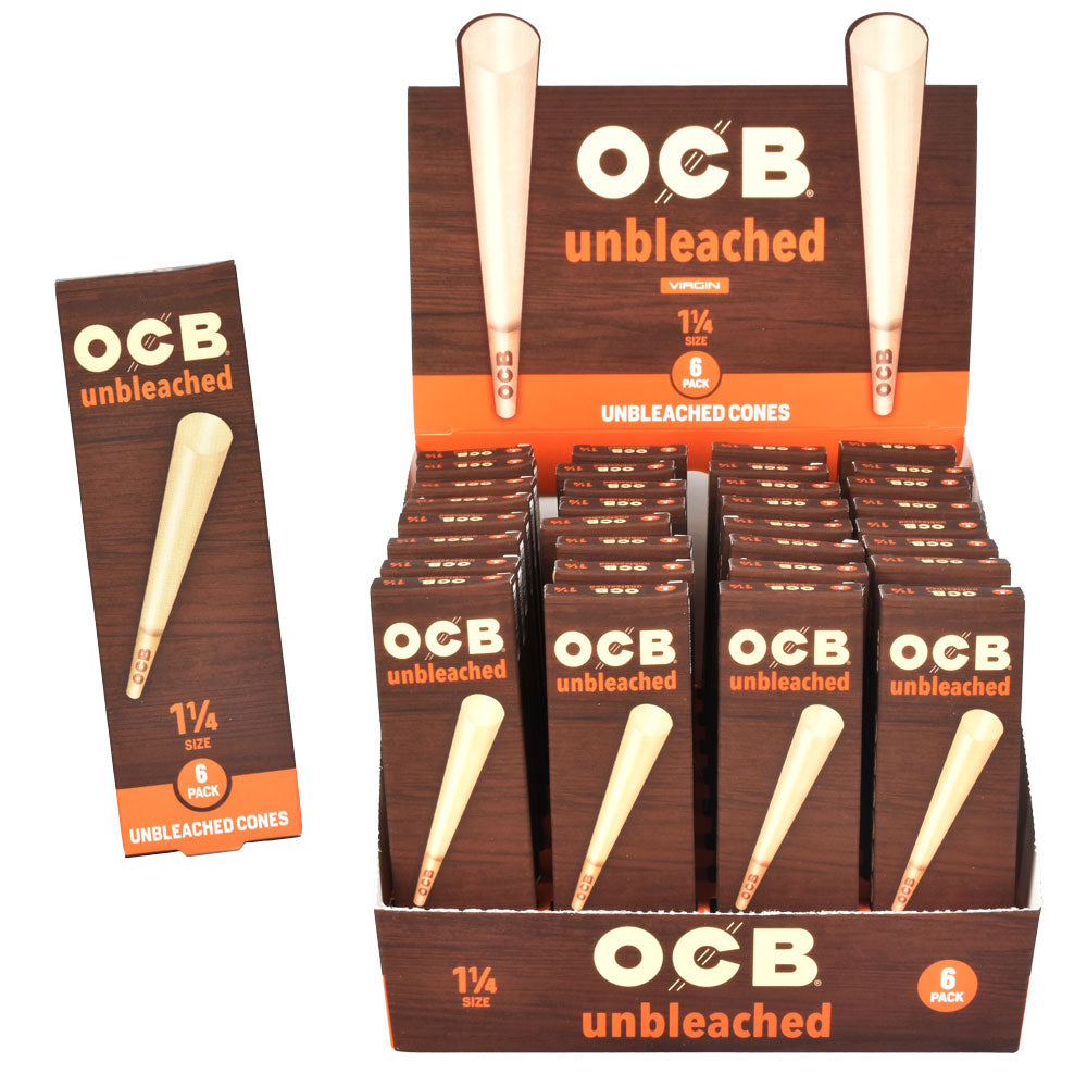 32PC DISPLAY - OCB Unbleached Cones – image 3